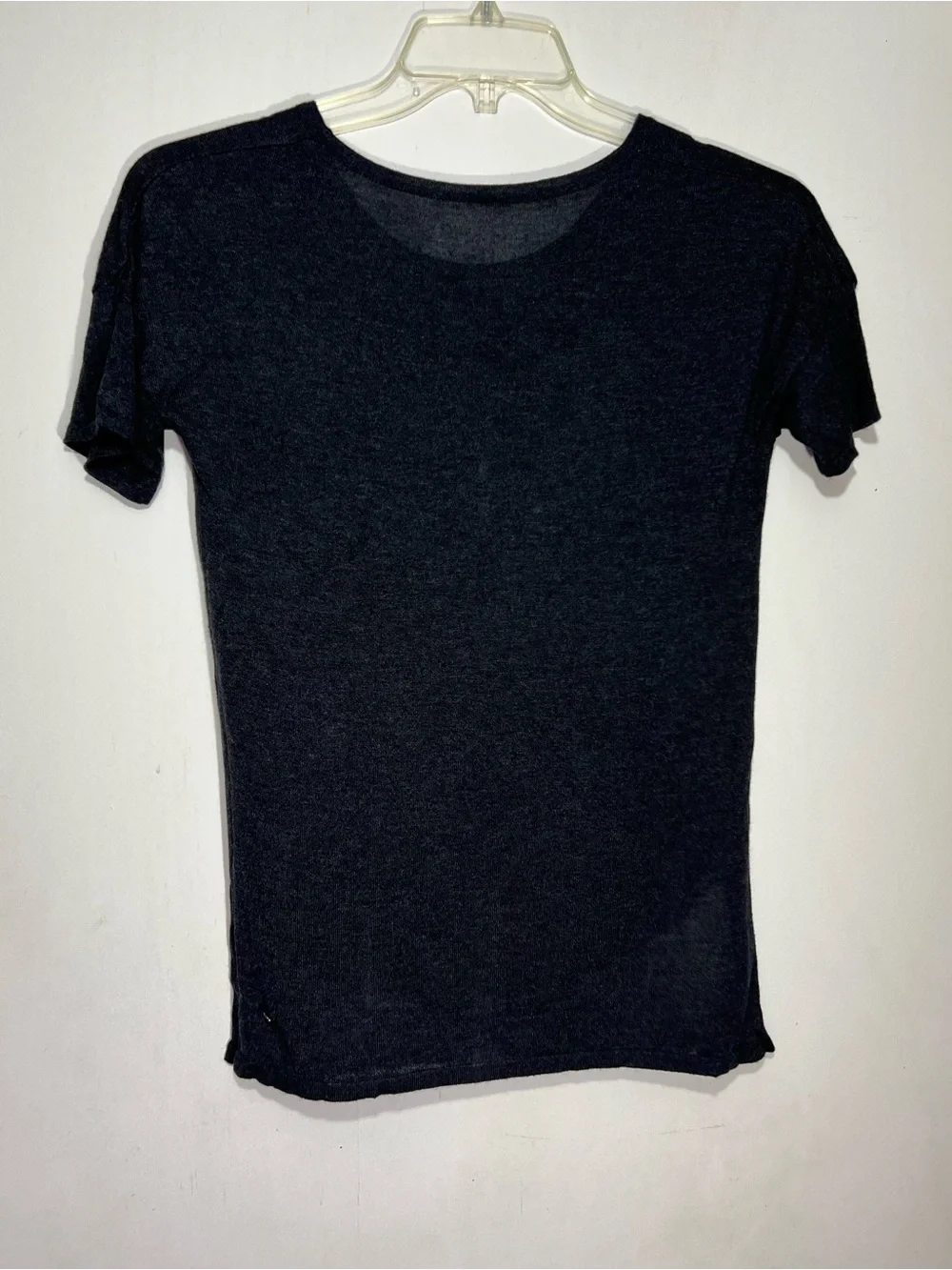 Lululemon Heathered Black Daya Knit Tee size M/L